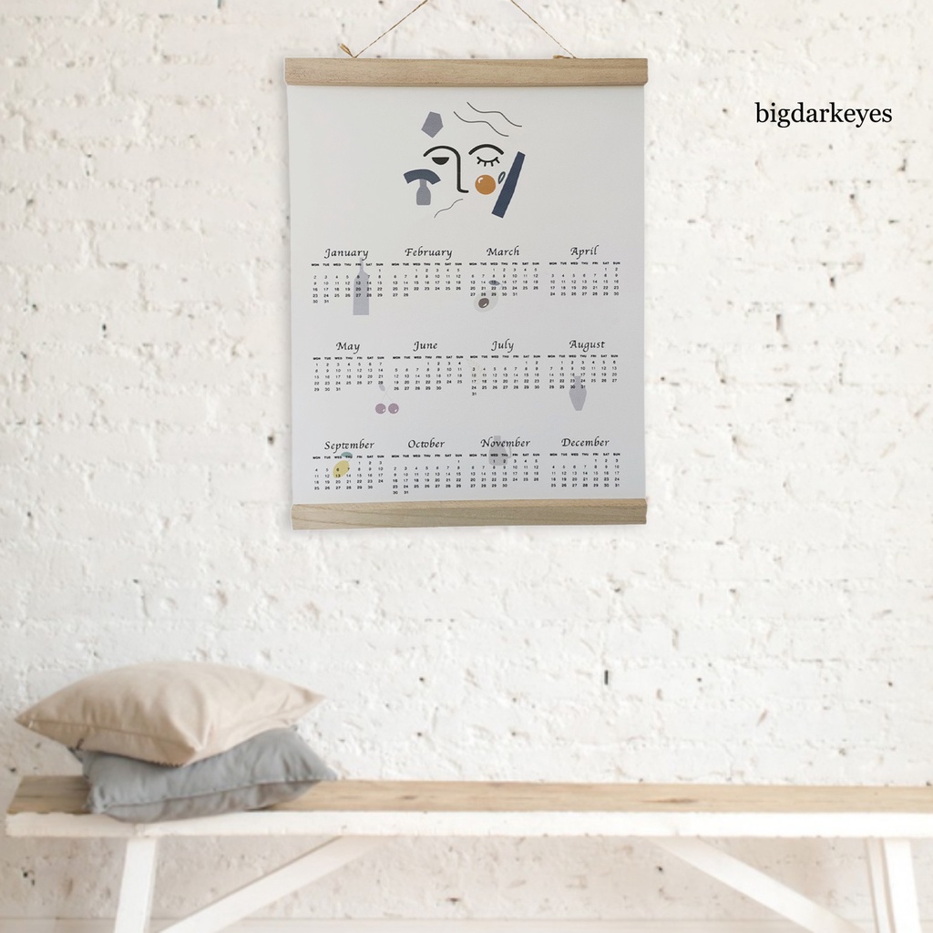 Ny-calendar Tranh Vẽ Trong Suốt Chống Thấm Nước Không Phai Màu 2023 Cale