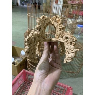Gánh khuyên đục cnc gỗ thông,mun,cẩm
