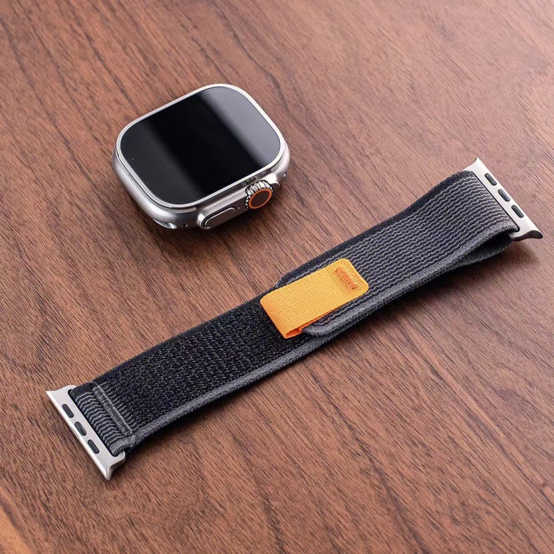 Vòng Dây Da Trail Cho apple watch 49mm 44mm 40mm 45mm 41mm 42mm 44 45 49 mm iWatch Ultra series 7 6 5 3 se 8