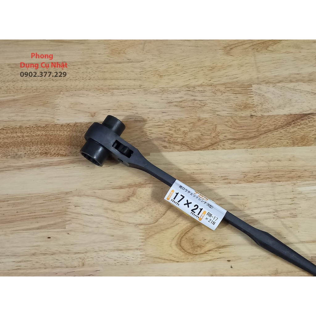 Cờ lê đuôi chuột RM-17X21N, RM-19X21N TOP KOGYO Nhật Bản