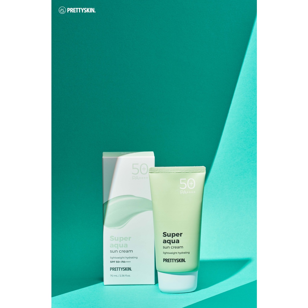 70ml  Kem Chống Nắng Cấp Nước Pretty Skin Super Aqua Sun Cream SPF 50+ PA++++