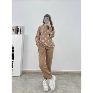 Áo Nỉ MLB MONOGRAM SWEATER SHIRT nam nữ