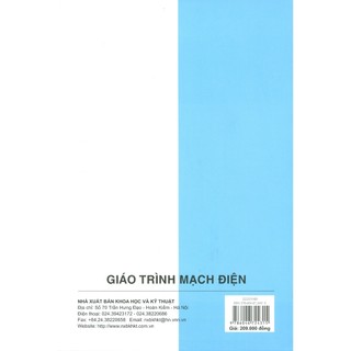 Sách - Giáo Trình Mạch Điện