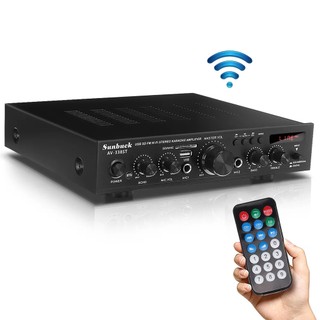 Ampli 5.1 bluetooth karaoke Sunbuck 338St cao cấp, công suất hàng chính hãng bảo hành 12 tháng