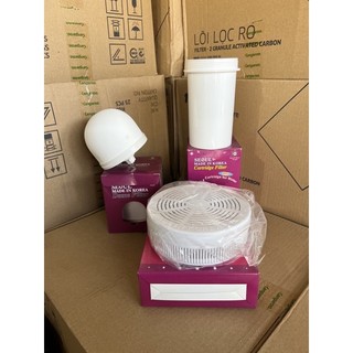Bộ than lọc nước và đá khoáng gốm lọc seoul bình úp cây nước nóng lạnh kangaroo , bình lọc nước