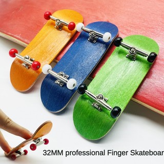 Ván Trượt Ngón Tay Mini Cỡ Nhỏ Rộng 32mm Chuyên Nghiệp bằng gỗ siêu hạng Finger Skateboard Fingerboards