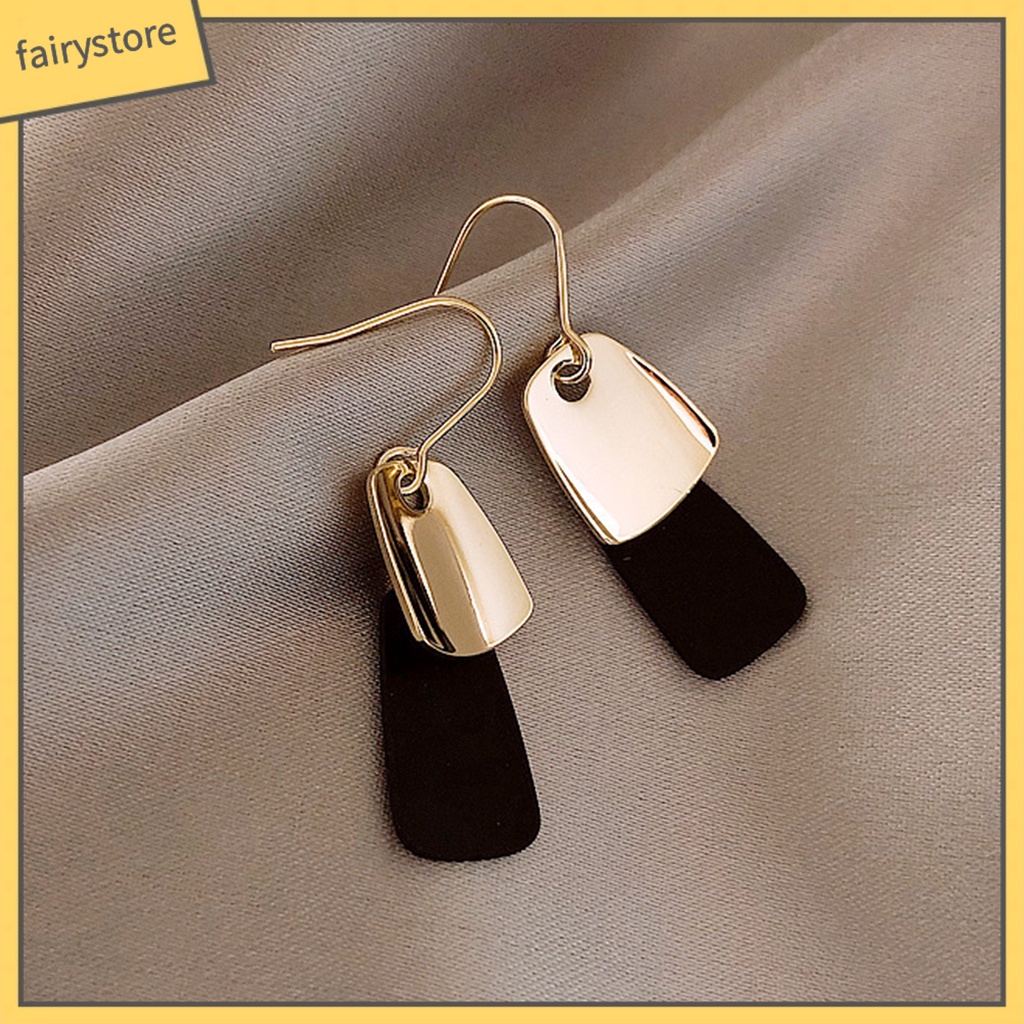 1 Đôi Bông Tai Hình Tròn Đính Ngọc Trai Giả Phong Cách Hàn Quốc Dành Cho Nữ