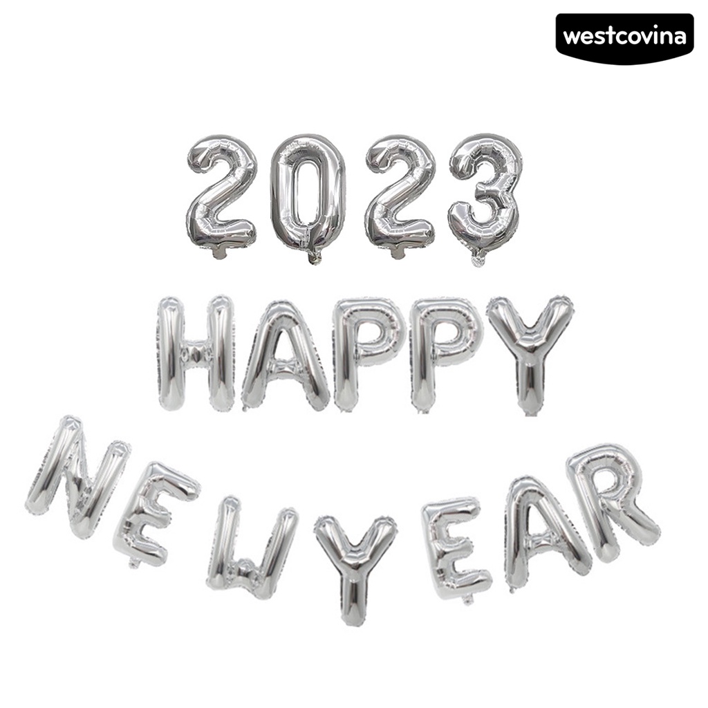 [Hot]☃Set 9 Bong Bóng Màng Nhôm Siêu Nhẹ Chống Rách Dùng Trang Trí Lễ Hội