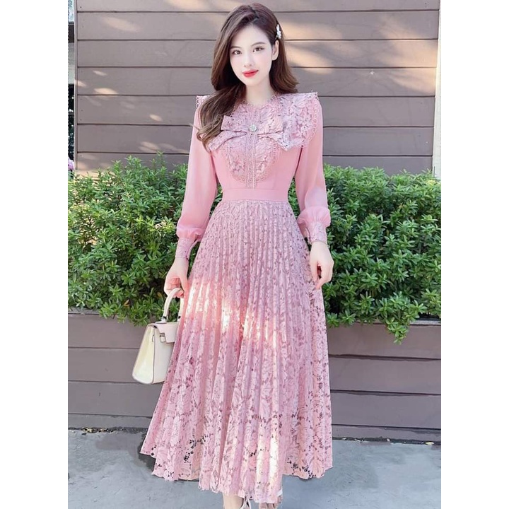 Đầm dự tiệc thiết kế 2 màu Trắng-Tím thiết kế body sang chảnh, Váy tiểu thư tôn dáng nổi bật