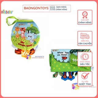 SÁCH VẢI TOUCH AND FEEL CHÂN ĐỘNG VẬT NGỘ NGHĨNH PHÁT TRIỂN GIÁC QUAN CHO BÉ - BAO NGON TOYS