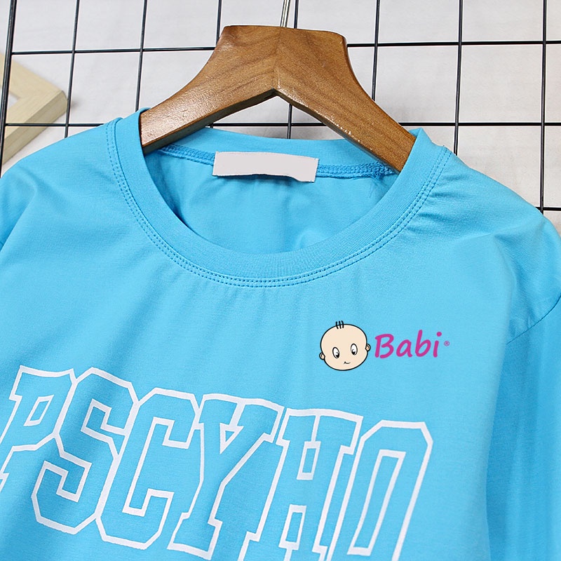 Áo croptop dài tay cotton 4c mềm mịn cho bé gái, Áo tay dài croptop mặc cặp mẹ và bé gái in chữ size đại từ 20-55kg