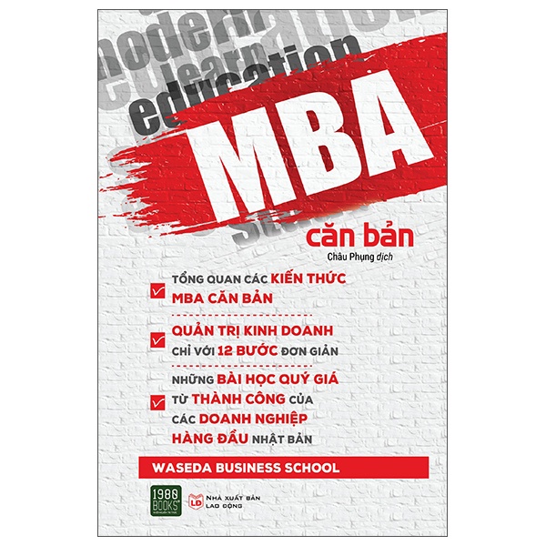 Sách MBA Căn Bản (Tái Bản 2022)