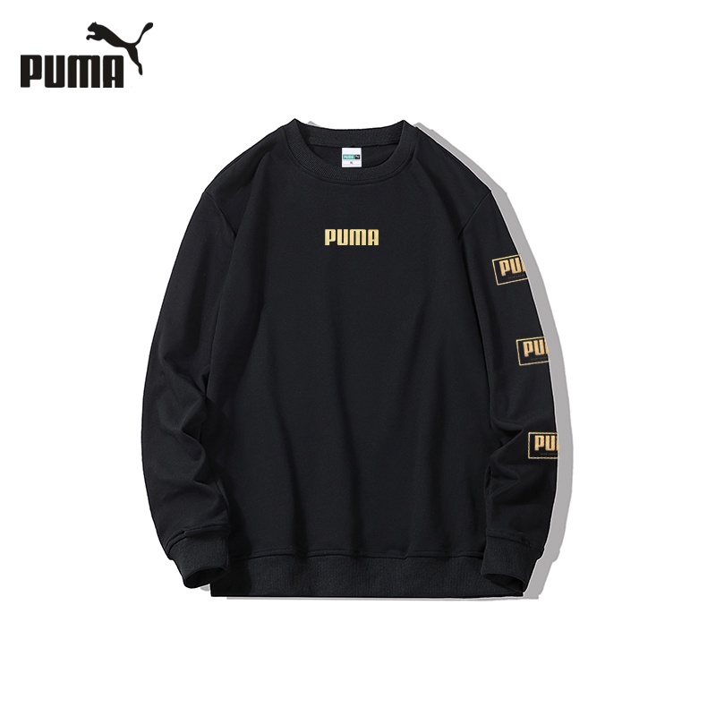 Áo Sweater Puma Tay Dài Kiểu Dáng Thể Thao Dành Cho Cặp Đôi