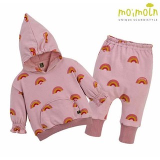 (Sz 80,90,110) lỗi nhỏ- Bộ nỉ da cá Moimoln VN xuất Hàn