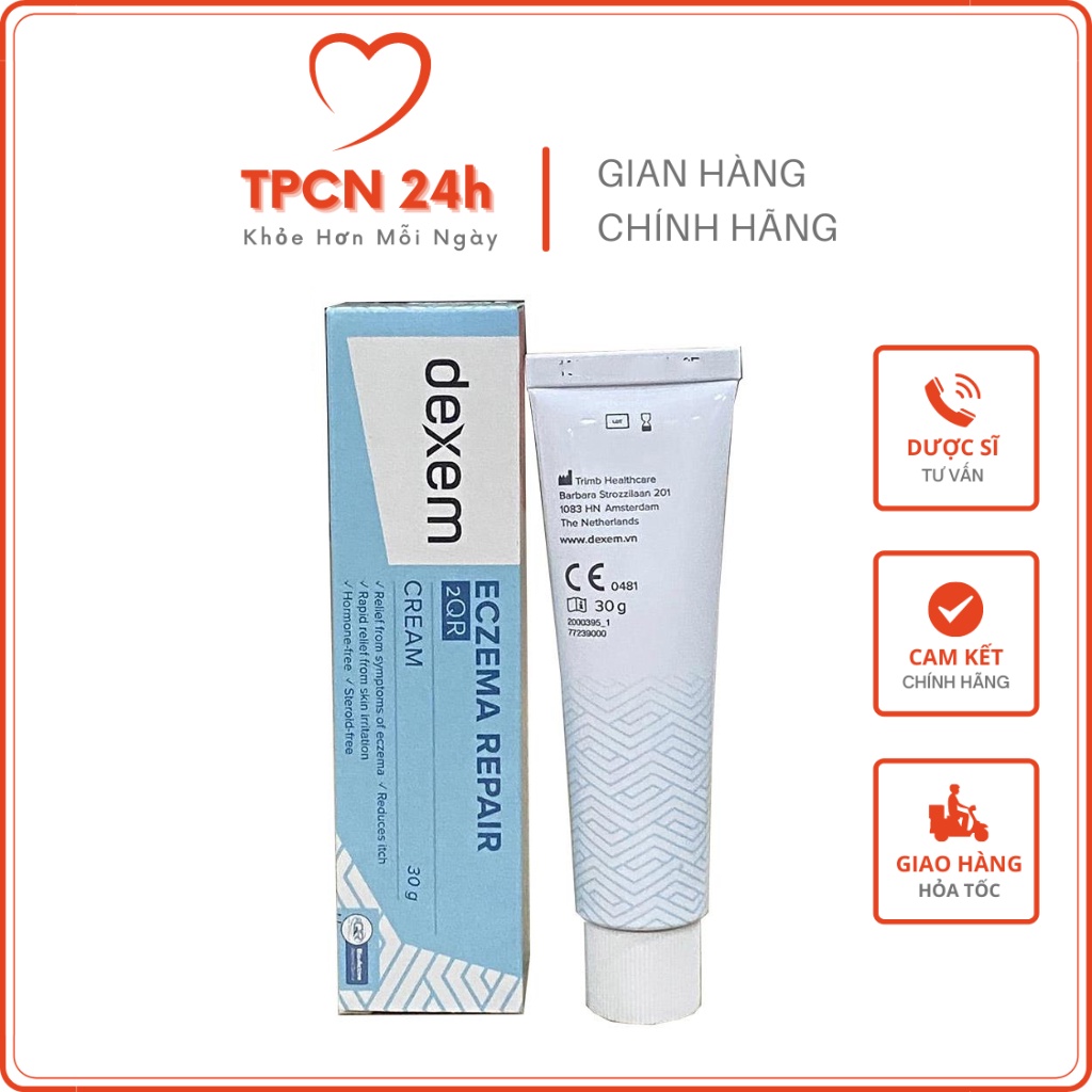 DEXEM Eczema Repair Cream cho ѵiêm da cơ địa, chàm và kích ứng da