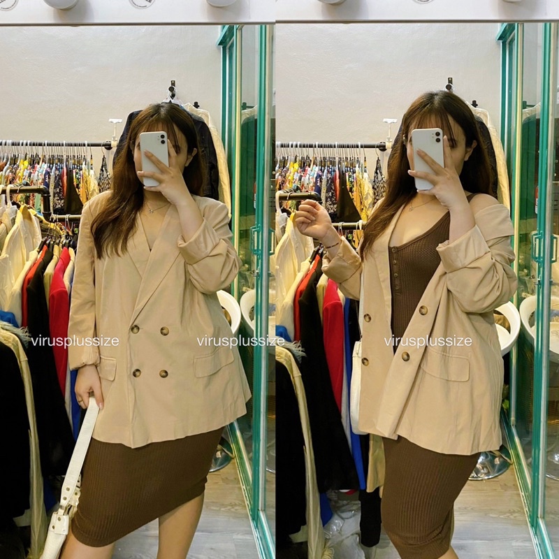 Áo vest bigsize ET VOUS 4 nút xuất xinn