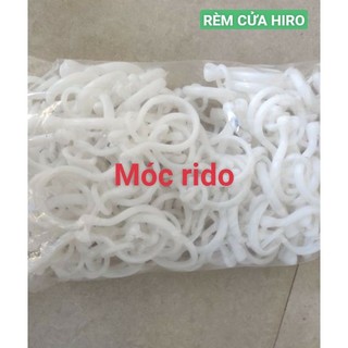 bịch 100 móc rido cao cấp treo rèm cửa