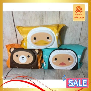 Combo 6 gói khăn ướt agi 100 tờ không mùi