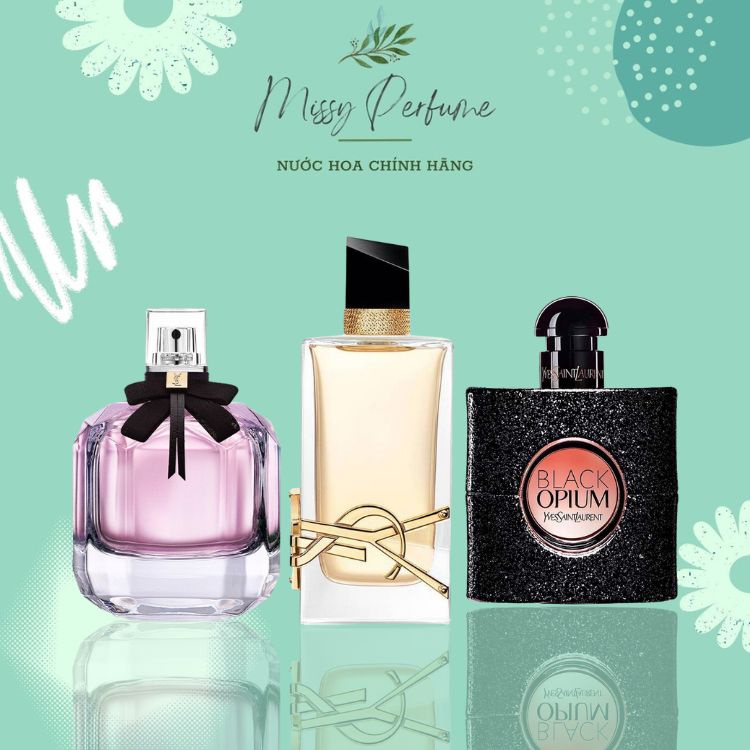 Nước Hoa YSL Libre, YSL Black Opium, Mon Paris Nước Hoa Mini Nữ mùi hương ngọt ngào