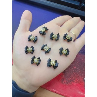 Nơ bột gắn móng siêu xinh (1 cái )
