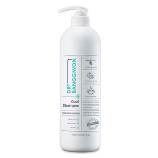 Dr.banggiwon cool shampoo 1000ml / dầu gội làm mát chống rụng tóc