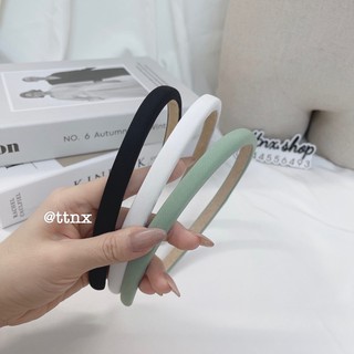 Bờm lụa trơn bản nhỏ cao cấp (Ảnh thật) 🔅FREESHIP🔅