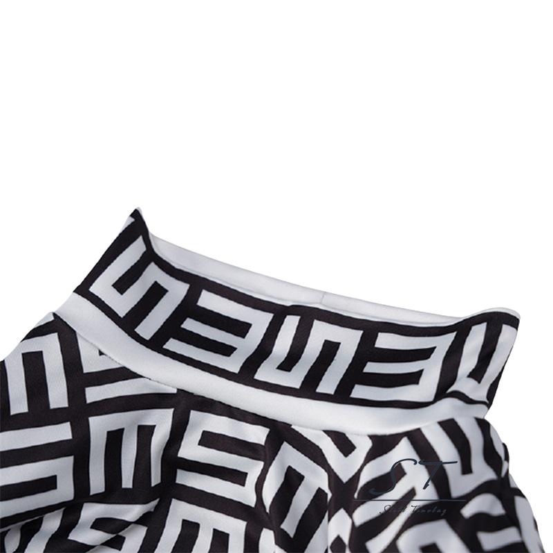 Bộ Áo Croptop Dài Tay In Chữ + Chân Váy CY03- Thời Trang Nữ