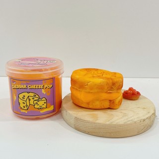 Set slime Bánh cá phi mai - 5oz - Slime bánh cá Hàn Quốc trông như thật - Basic sốt chesse