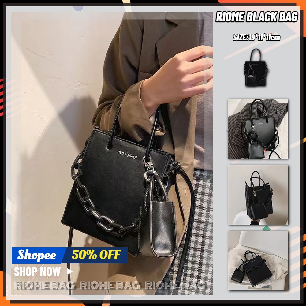 Túi Xách Tay Màu Đen Họa Tiết Kẻ Ô Vuông Phong Cách Công Chúa Cổ Điển Thời Trang Mùa Hè Cho Nữ