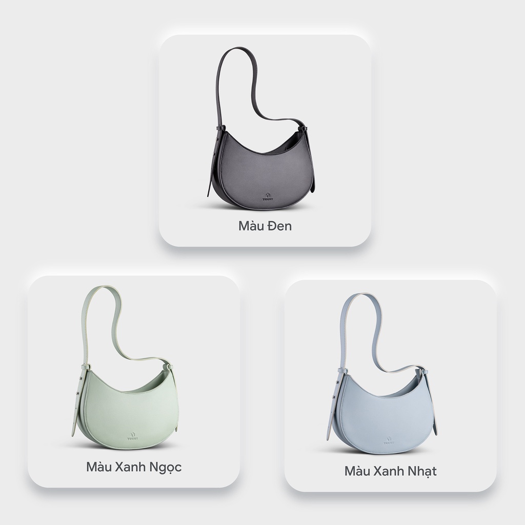 Túi đeo chéo hình bán nguyệt YUUMY Seasand YN156