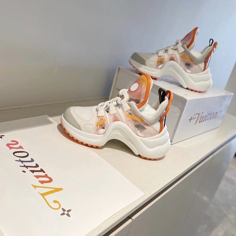 GIÀY LV ARCHLIGHT HỒNG CAM LAI AU CAO CẤP