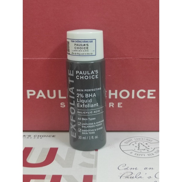 Tẩy da chết hóa học BHA 2% 30ml