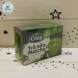 Trà sữa Cozy Matcha 3in1 (hộp 10 gói x 17g)
