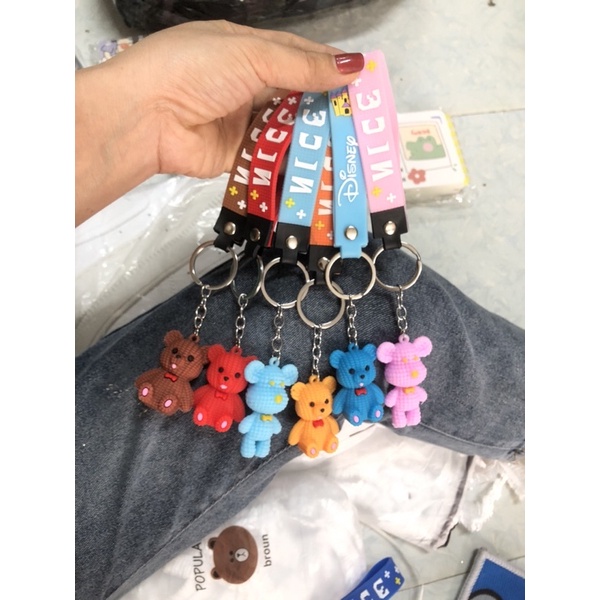 Móc khoá nhiều hình dễ thương nguồn hàng móc khóa buôn sỉ làm quà tặng