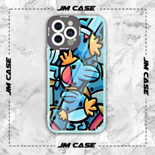 Ốp lưng iphone samsung xiaomi oppo cạnh vuông JMCase Xì Trum Cute Ngôi Làng Xì Trum