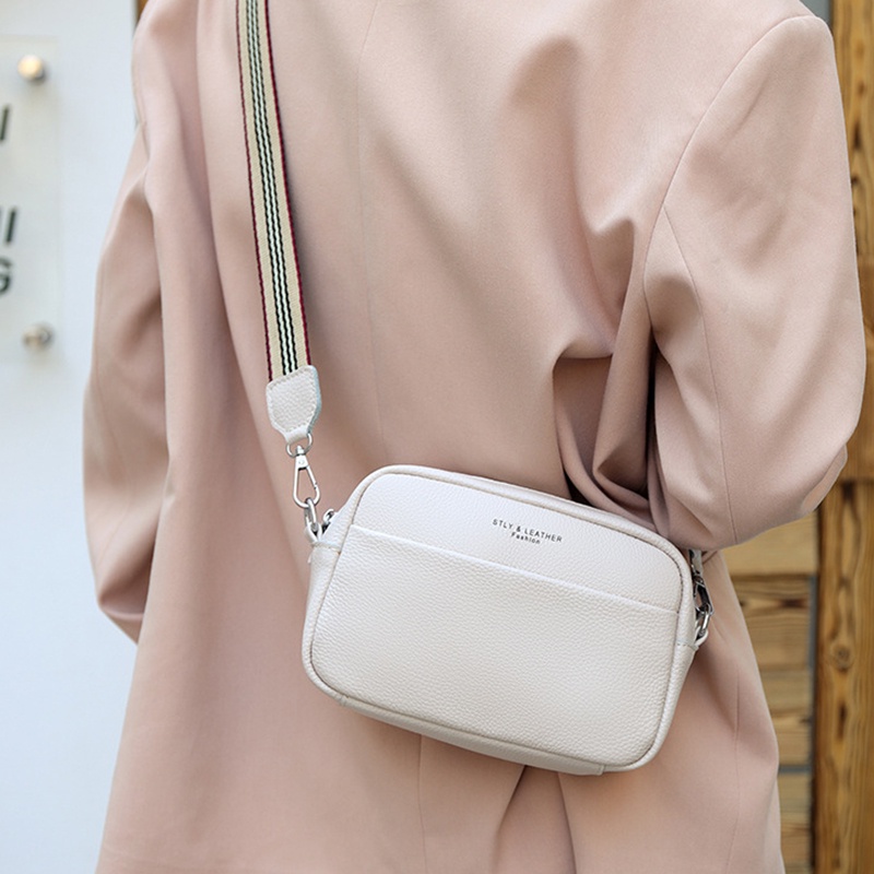 Túi Đeo Chéo Da Bò Phong Cách retro Thời Trang Cho Nữ