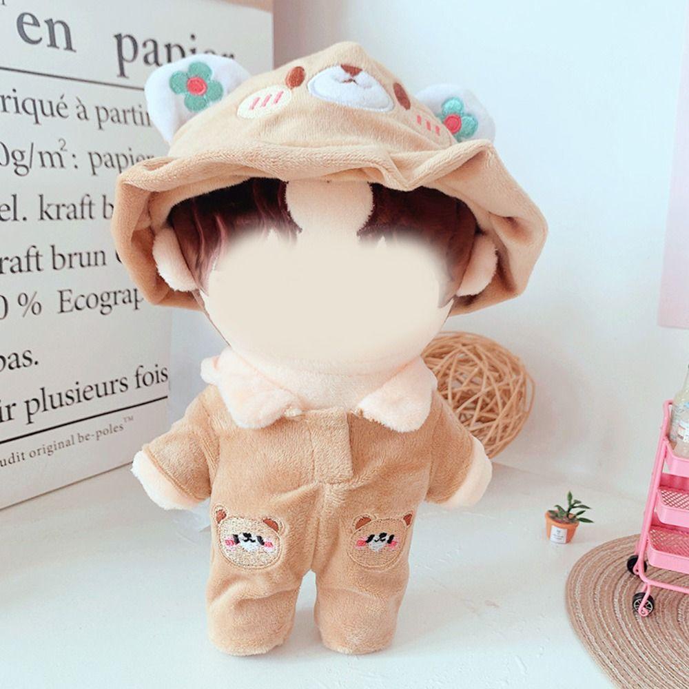 CHOOKEY Bộ Đồ Bodysuit Hình Động Vật Dễ Thương 20cm Cho Búp Bê