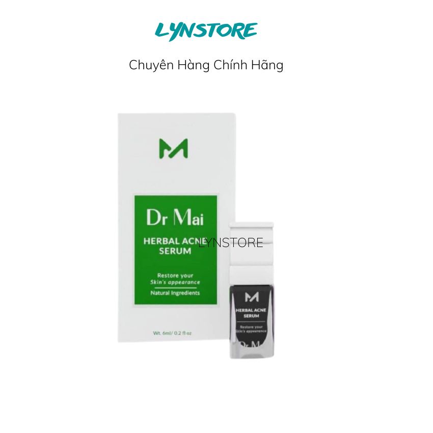 Dr Mai Nguyên Chất, Serum sạch mụn Dr Mai, lựa chọn hoàn hảo cho làn da mụn. [ CHỈ BÁN HÀNG CÔNG TY - VIDEO THẬT]