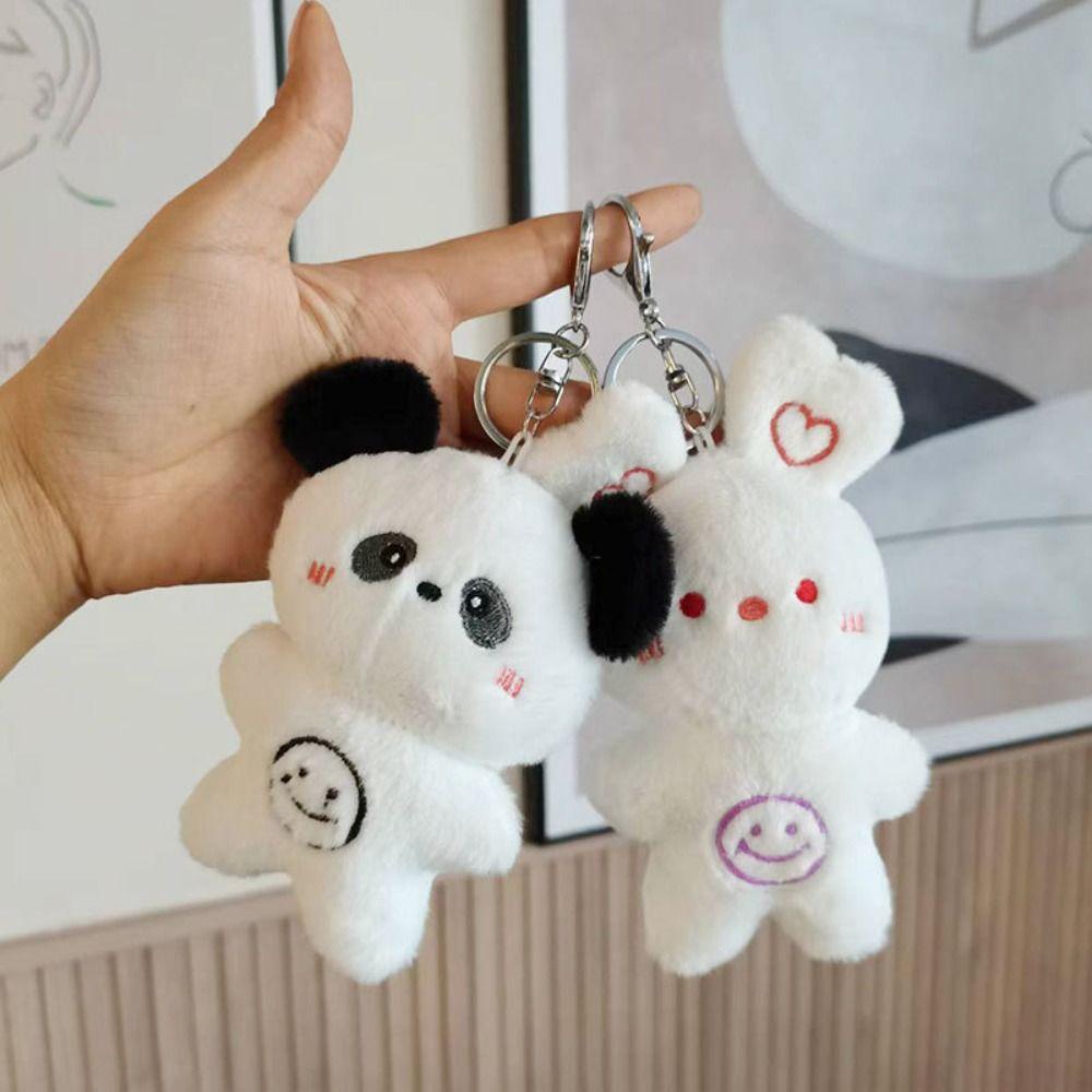 Gấu Nhồi Bông Mềm Mại Treo Móc Khóa Trang Trí