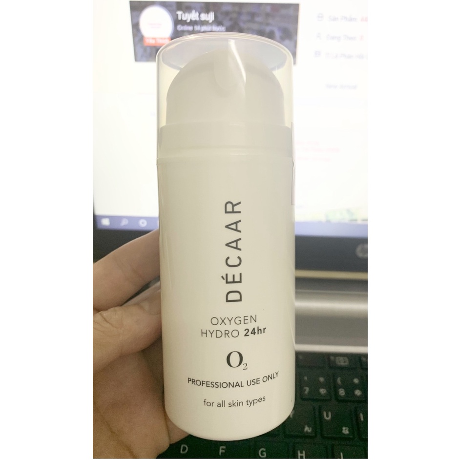 kem dưỡng căng mướt Decaar 24h 10ml