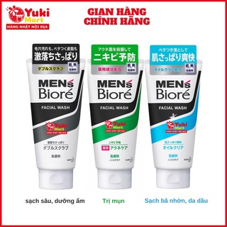 Sữa rửa mặt cho nam men’s biore 130gr nhật bản