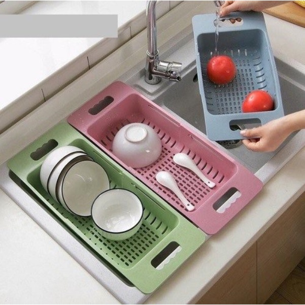[HCM] Rổ Gác Bồn Rửa Chén Lúa Mạch Tiện Lợi