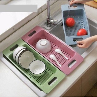 Rổ gác bồn rửa chén lúa mạch tiện lợi