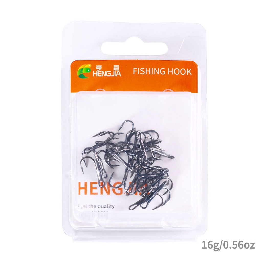Set 20 Lưỡi Câu Cá Bằng Thép Carbon Cao Cấp Màu Đỏ / Đen # 2#/4#/6#/8#/10#