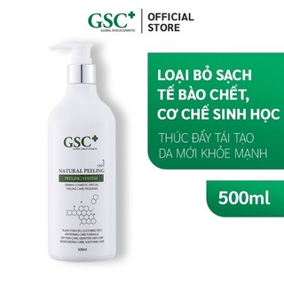 Kem tẩy da chết gsc+ natural peeling 500ml chính hãng của hàn quốc