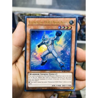 Thẻ bài yugioh! mã blar-en053 - elemental hero neos alius - ultra rare - 1st edition