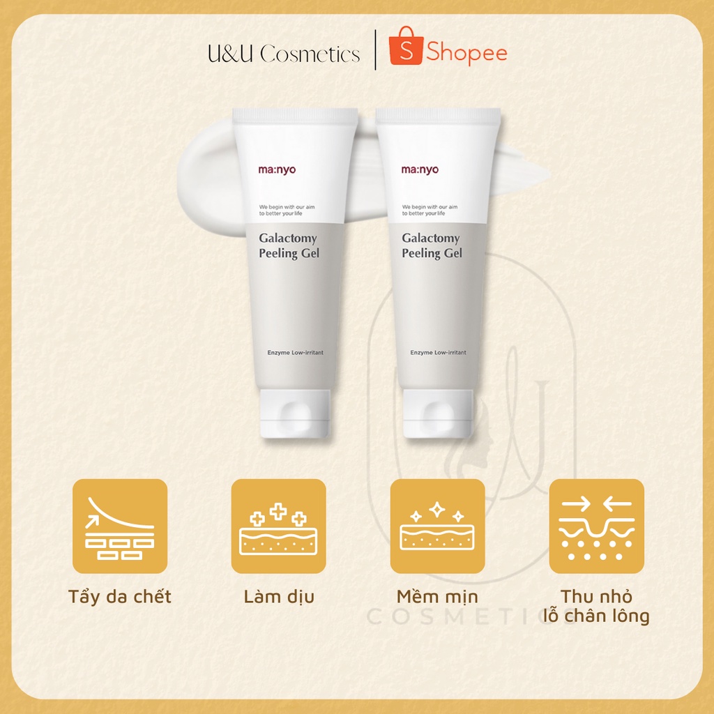 Gel Tẩy Tế Bào Chết MA:NYO Factory Galactomy Enzyme Peeling Gel 75ml
