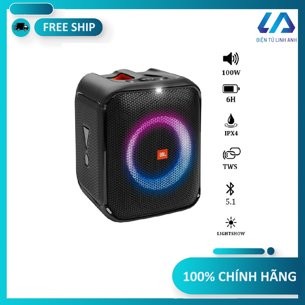 Loa JBL Partybox Encore Essential/ Kèm 2 mic - Hàng chính hãng bảo hành 12 tháng PGI