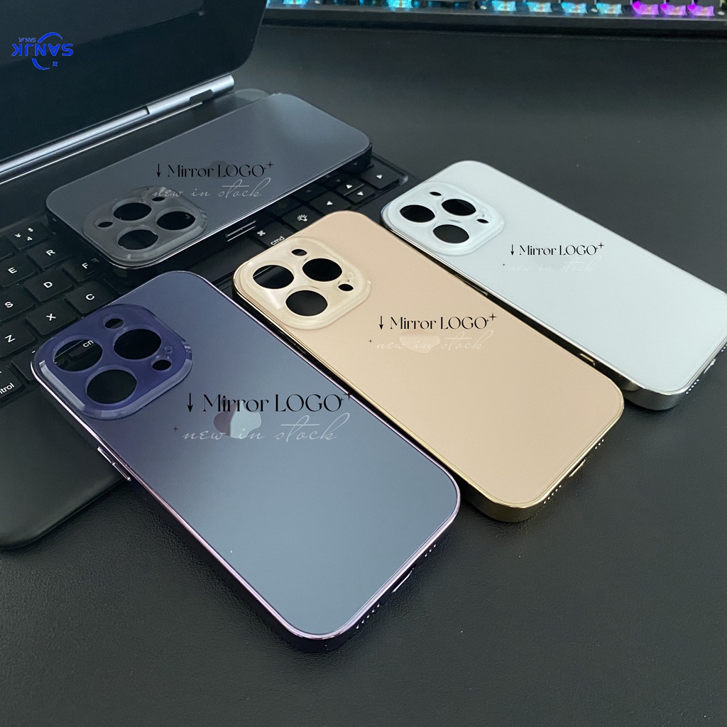 Mới!! Ốp Điện Thoại Màu Tím Chống Rơi Chống Dấu Vân Tay Cho IPHONE 11 12 13 14 PRO MAX