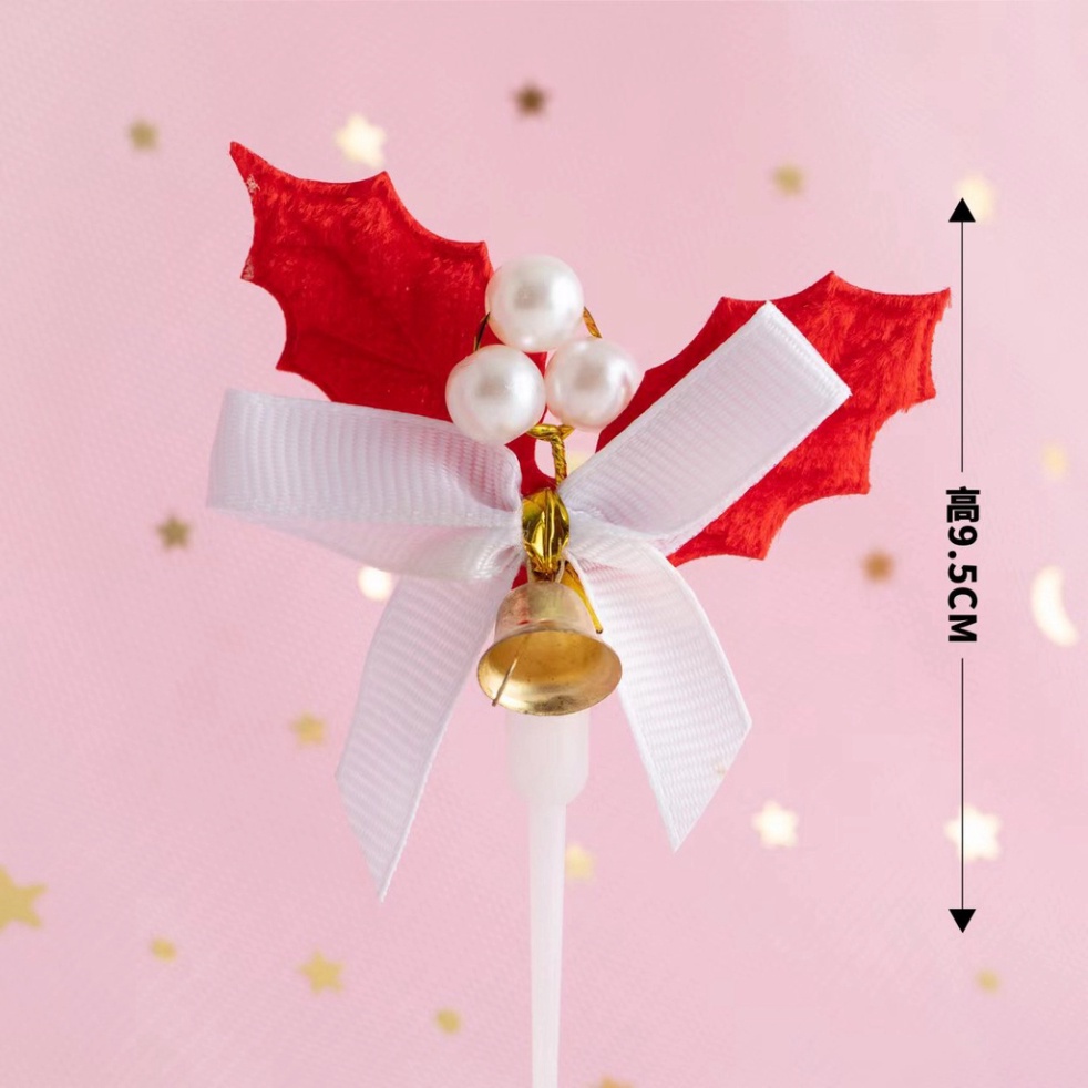 ❤️NEW NOEL❤️trang trí bánh kem  [FREESHIP❤️] combo 10 chiếc cắm bánh kem noel đẹp